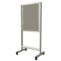 Mobil Poster Standı Rondo Köşe Çift Taraflı 175cm Display Pano 32'lik 70x100