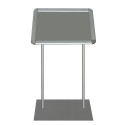 Display Rondo Köşe Çift Ayaklı Pano 35x50