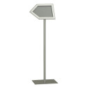 Display Yönlendirme Panosu Standart Köşe Ok İşaretli 21x30