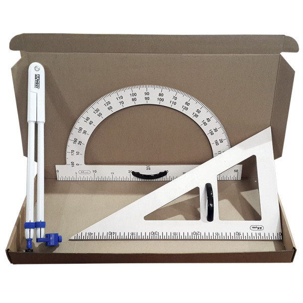 Ahşap Sınıf Takımı Kutulu 3'lü Set