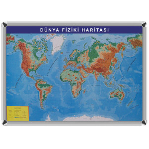Dünya Fiziki Haritas...