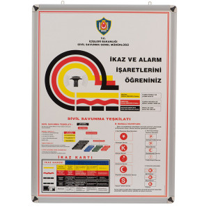 Eğitim Panosu İkaz v...