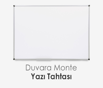 Duvara Monte Yazı Tahtaları